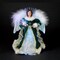 KSA 12" Luck of the Irish Fiber Optic Angel in Shamrock Dress Christmas Tree Topper